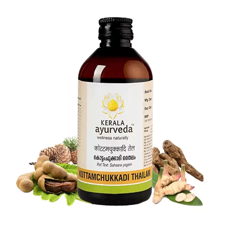 Kerala Ayurveda Kottamchukkadi Thailam, 200 ml-1.webp